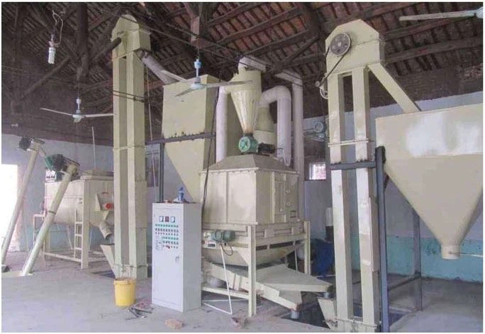 500-1000kg animal feed making machines