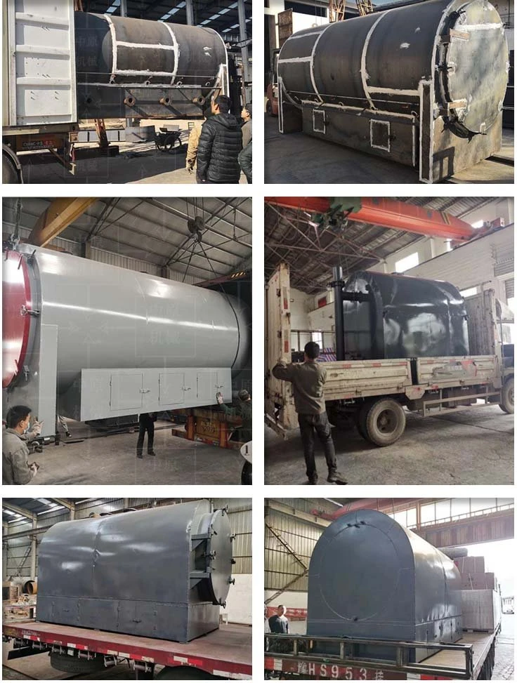 delivery charcoal carbonization furnace to Africa