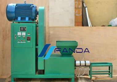 آلة فحم حجري نشارة الخشب