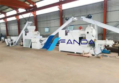 خط إنتاج صابون غسيل صغير