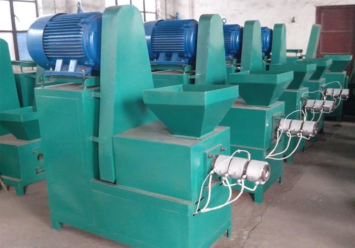 Biomass Waste Recyeling Sawdust Charcoal Briquette Making Machine With CE