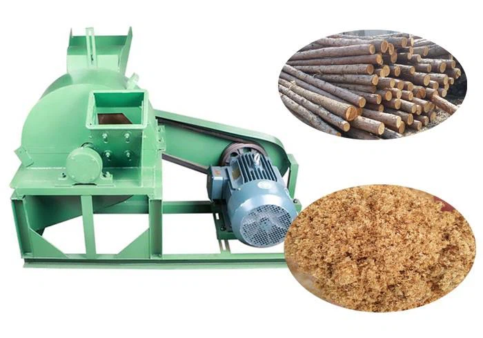 Factory Price Wood Crusher Machine And Wood Hammer Mill