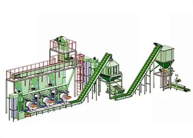 خط إنتاج بيليه نشارة الخشب
