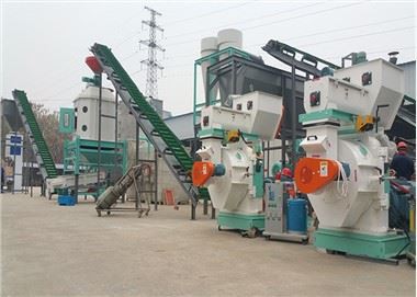 خط إنتاج بيليه الخشب الكامل التلقائي