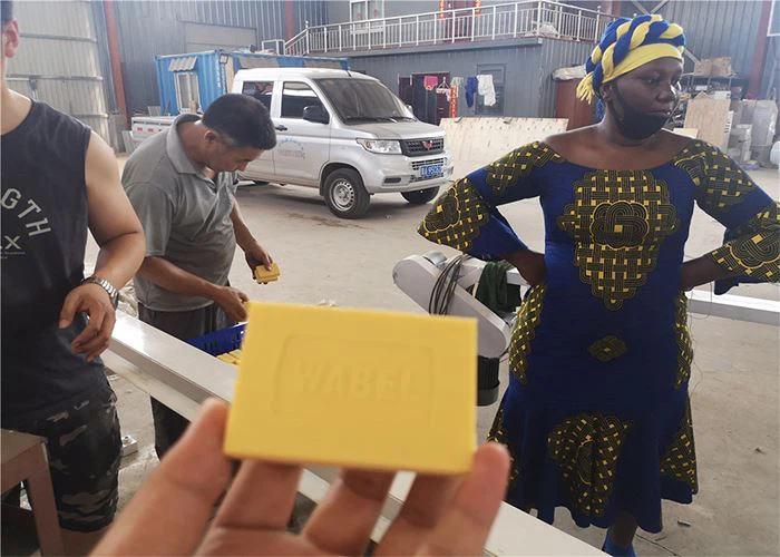 آلة صنع الصابون على نطاق صغير